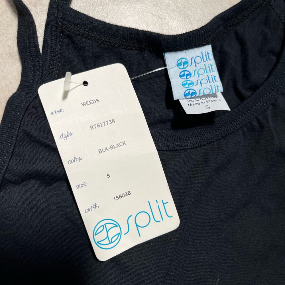 Split VINTAGE Tank-top NWT - Picture 4 of 4